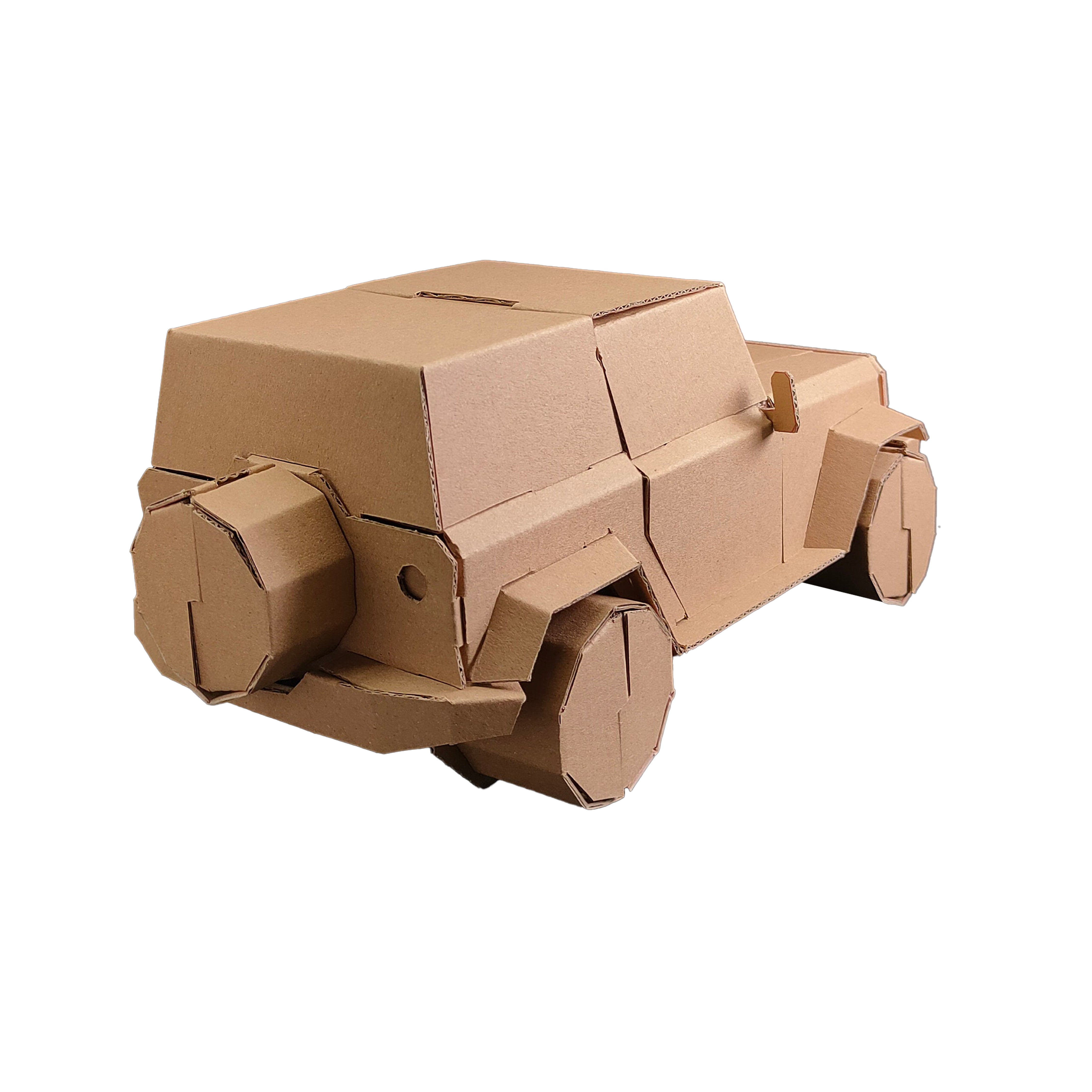 Carro de Carton + Plantilla
