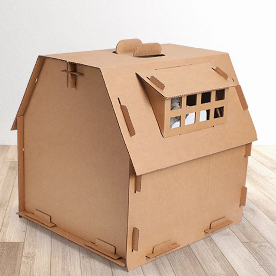 house cat diy + template