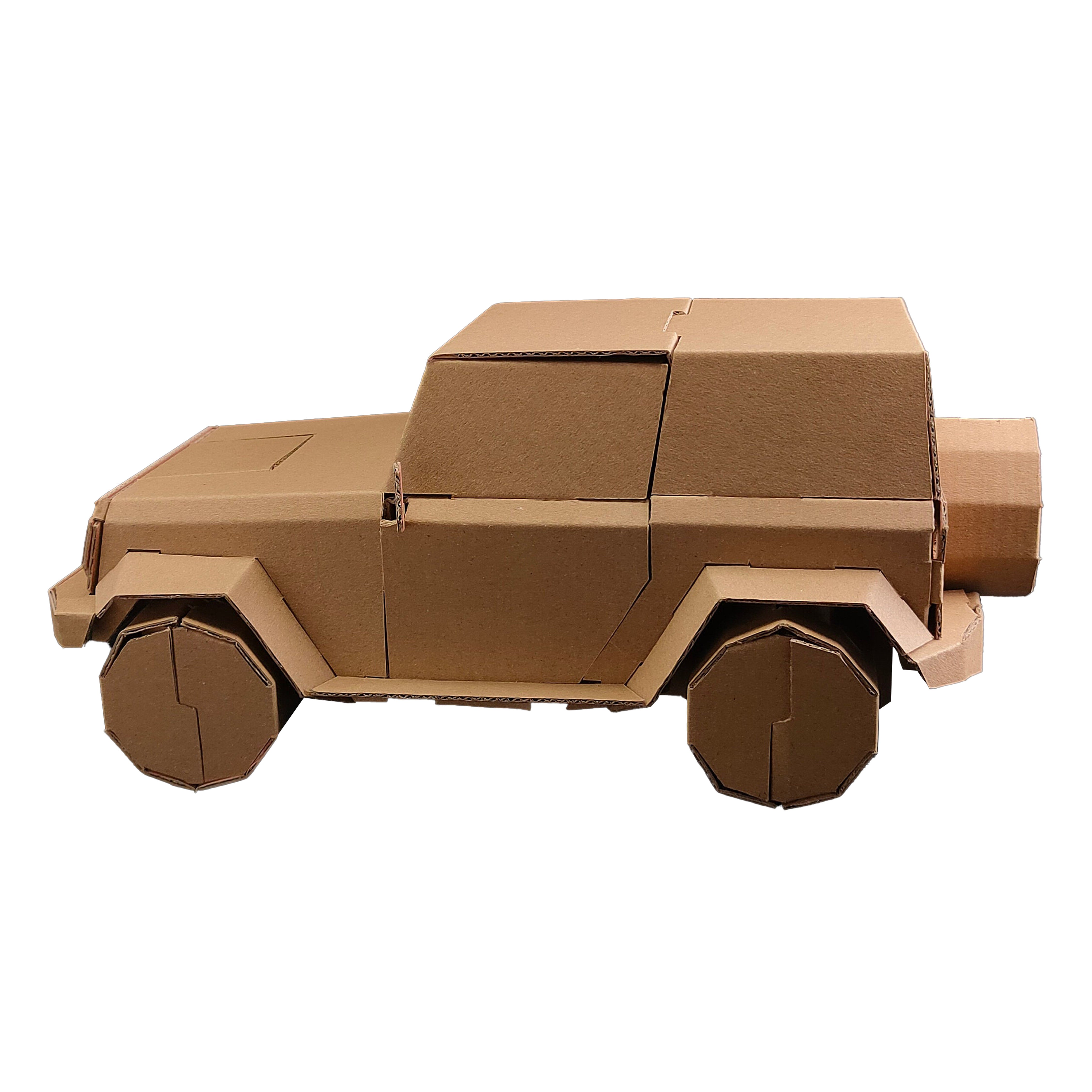 DIY Carro de Carton + PDF