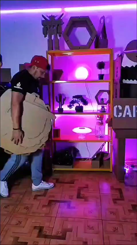 Muñeco de Nieve con Carton + Plantilla